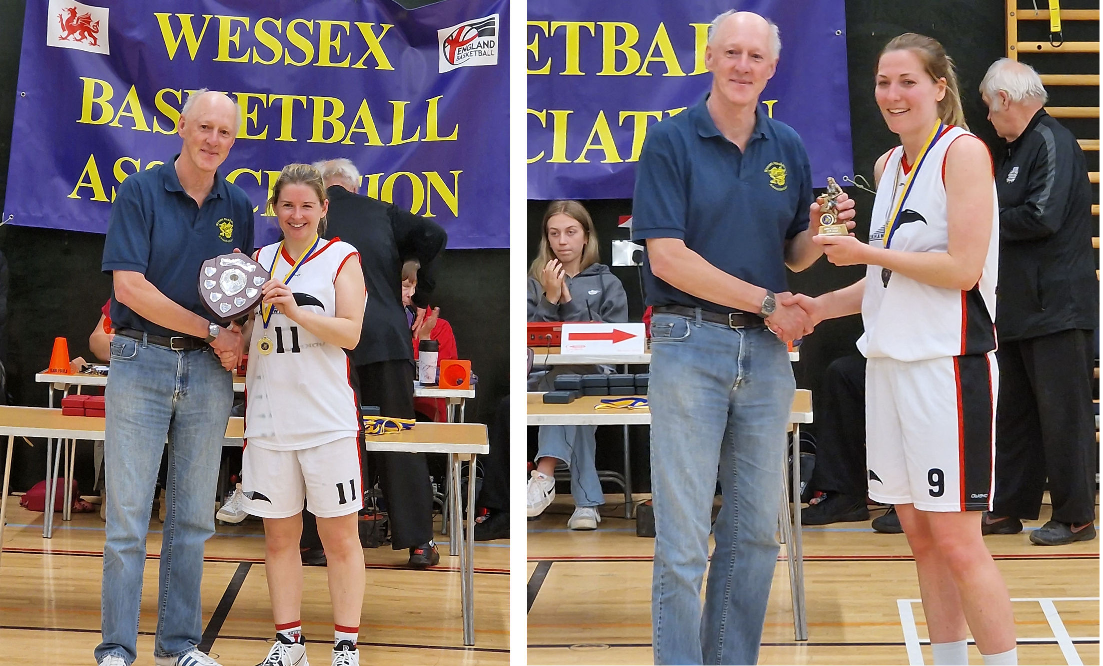 LAdies Div1 Cup presentation and MVP